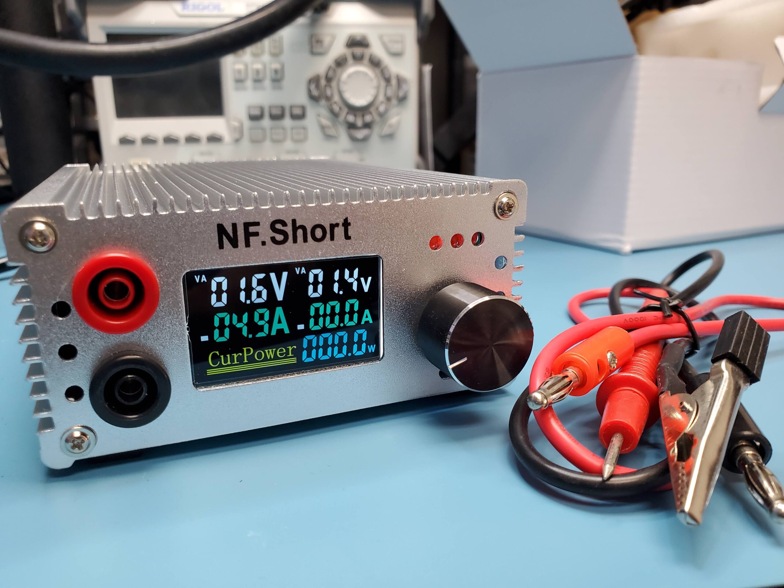 NF.Short Power Supply Short Injection / Detector with Voltage and
