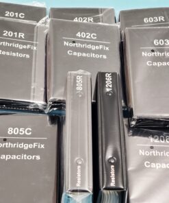 NorthridgeFix Special Edition SMD books. Capacitors and Resistors size 201 402 603 805 1206