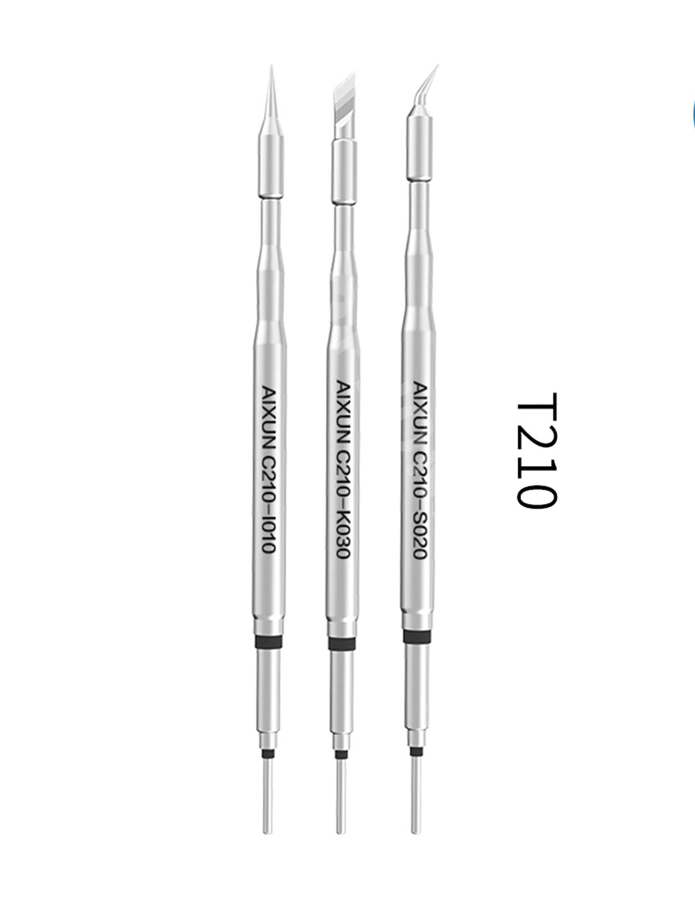 JCID AIXUN T3B Tips C210-I010 (Conical Straight) C210-K030 (Knife) C210-S020 (Conical Bent)