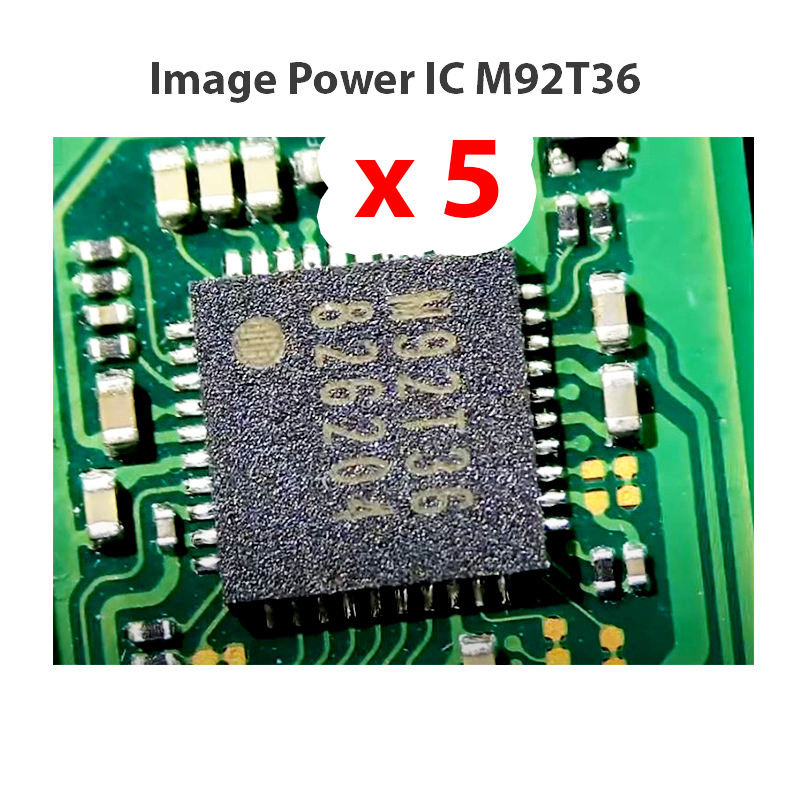 5 x Nintendo Switch M92T36 Image Power IC