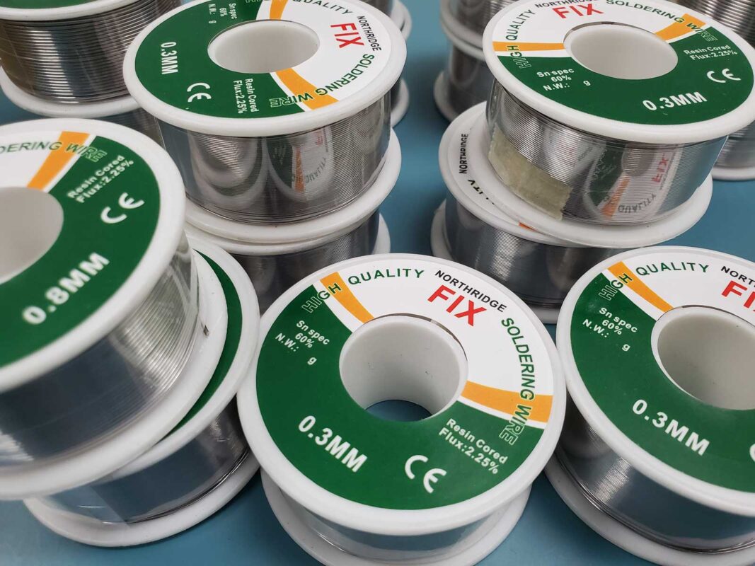 NF Solder wire roll 100g Choose from 0.3mm and 0.8mm NorthridgeFix