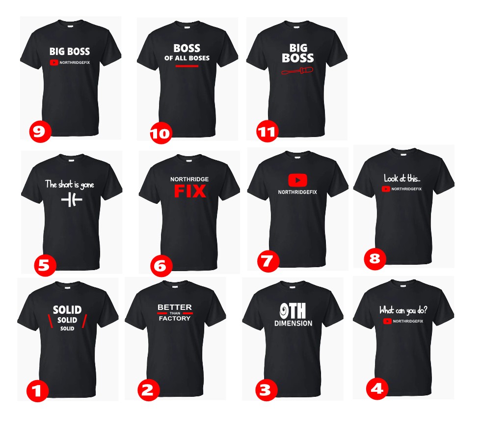 northridgefix-tshirts Better Than Factory northridgefix tshirts Better Than Factory