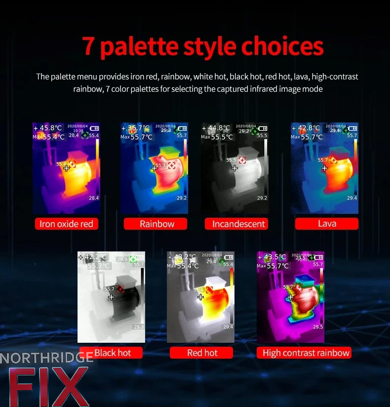 UNI-T UTi260B thermal camera NorthridgeFix