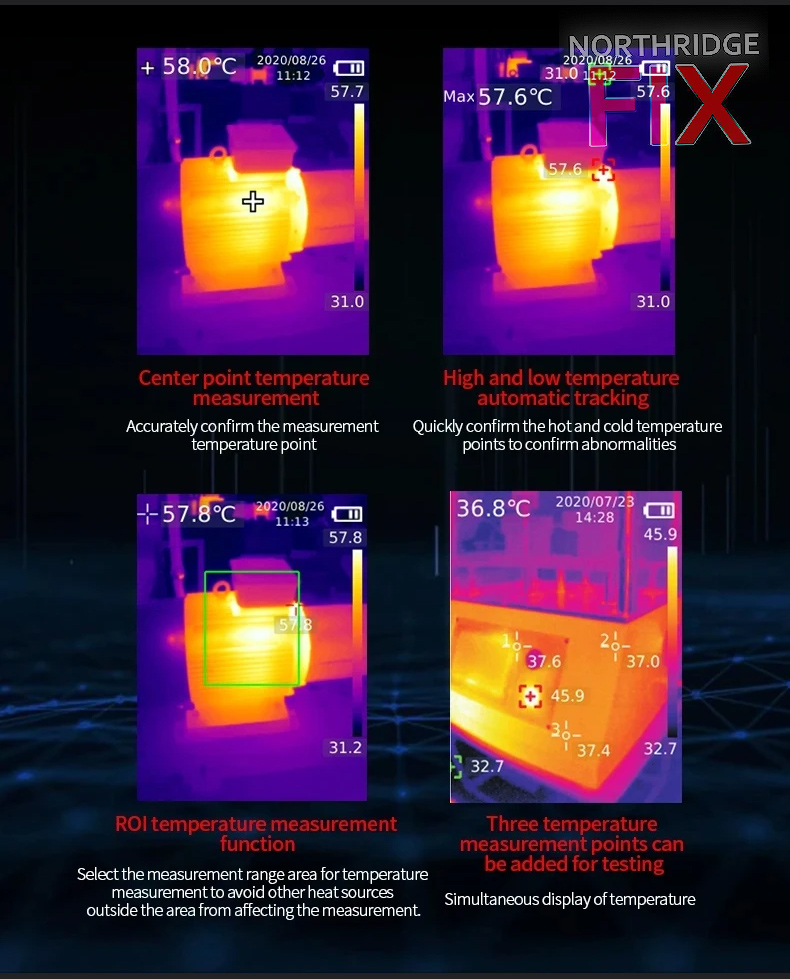 UNI-T UTi260B thermal camera NorthridgeFix