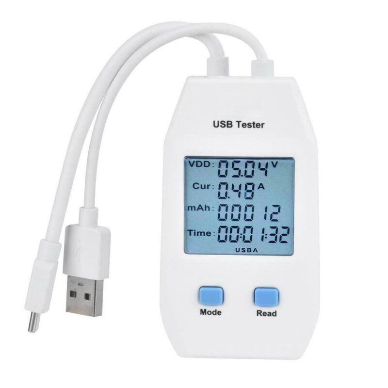 USB Volt Amp Meter Tester Supports USBC and and all other USB