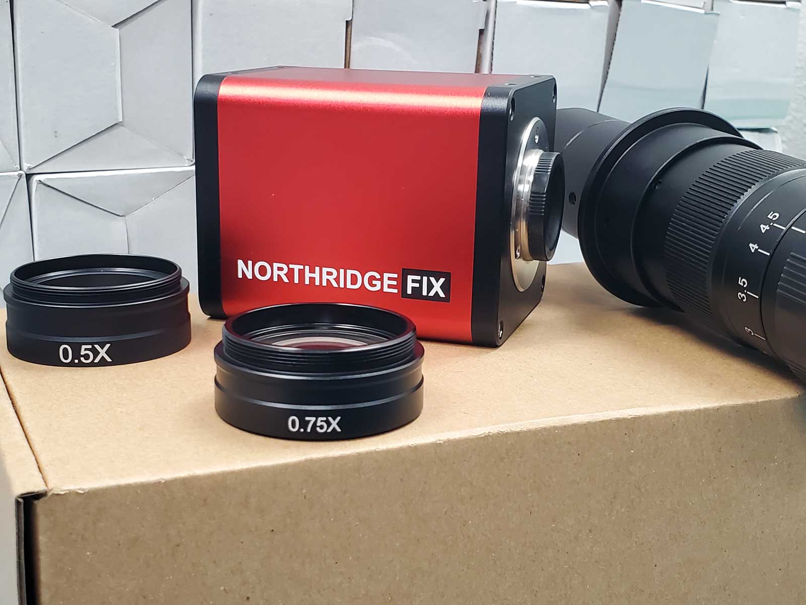 NorthridgeFix Microscope + Lenses - NEW