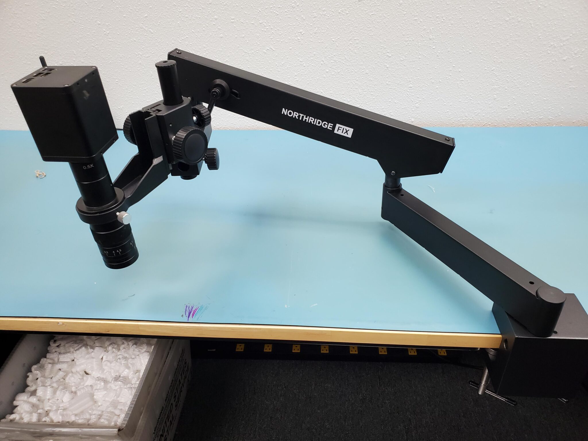 NorthridgeFix Microscope Articulating Arm Stand Heavy Duty