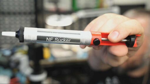 Nf.Sucker Red Solder sucker Desoldering tool NorthridgeFix